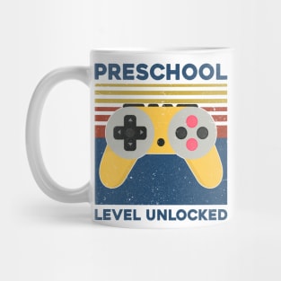 Kids Preschool Level Unlocked Back To School Video Gamer Mug